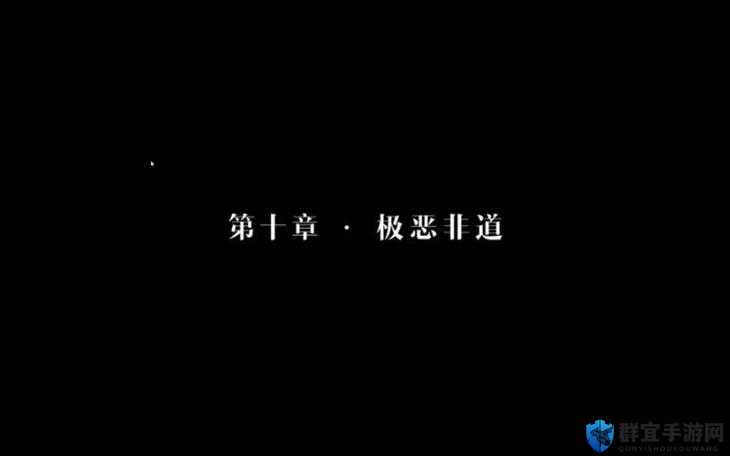 隐形守护者第十章全攻略，解锁极恶非道成就，实现100%游戏进度指南